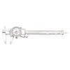 Starrett Dial Caliper with Adjustable Bezel and Fitted Case -