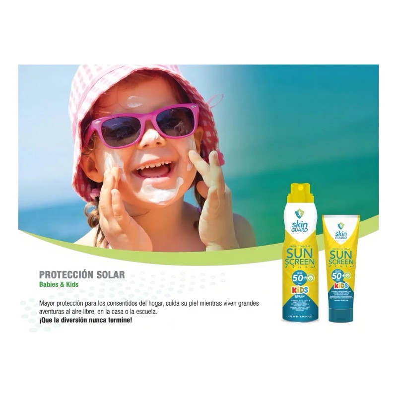 Bloqueador Protector Solar Kids Niños Fps 120
