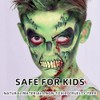 Pintura para Cara Halloween, Pintura Corporal Maquillaje de Halloween SFX