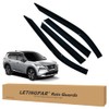 LETINGFAR Window Visors Rain Guards for Nissan Rogue 2021 2022