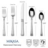 Mikasa Hammered Harmony 18/10 Stainless 65pc. Flatware Set (Service for