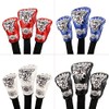 SelectPlaza Premium PU Leather Driver Wood FW 3 Piece Head