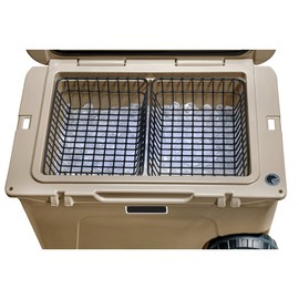 2-Pack of Cooler Baskets for YETI Tundra Haul - Wire Cooler Rack for YETI Haul - Compatible with YETI Accessories, YETI Cooler Locks, YETI Ice, Cooler Dividers, and YETI Cooler Accessories