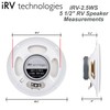 IRV Technology IRV2.5WS 5.5" RV Speaker | 4 Ohms 50W
