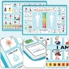 6 Pcs Communication Board for Nonverbal Adults Aphasia Colorful Picture