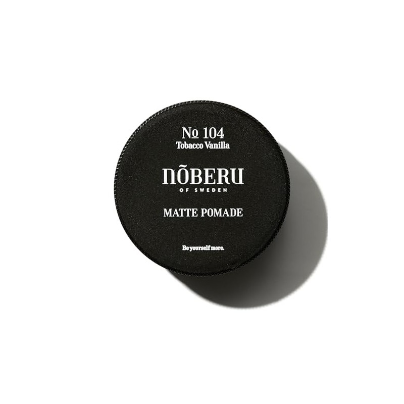 NOBERU OF SWEDEN MATTE POMADE Nº 104 Tabaco Vainilla 80ml