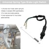 AUTOVIC Motorcycle Universal Rear Brake Light Switch with Spring Kit