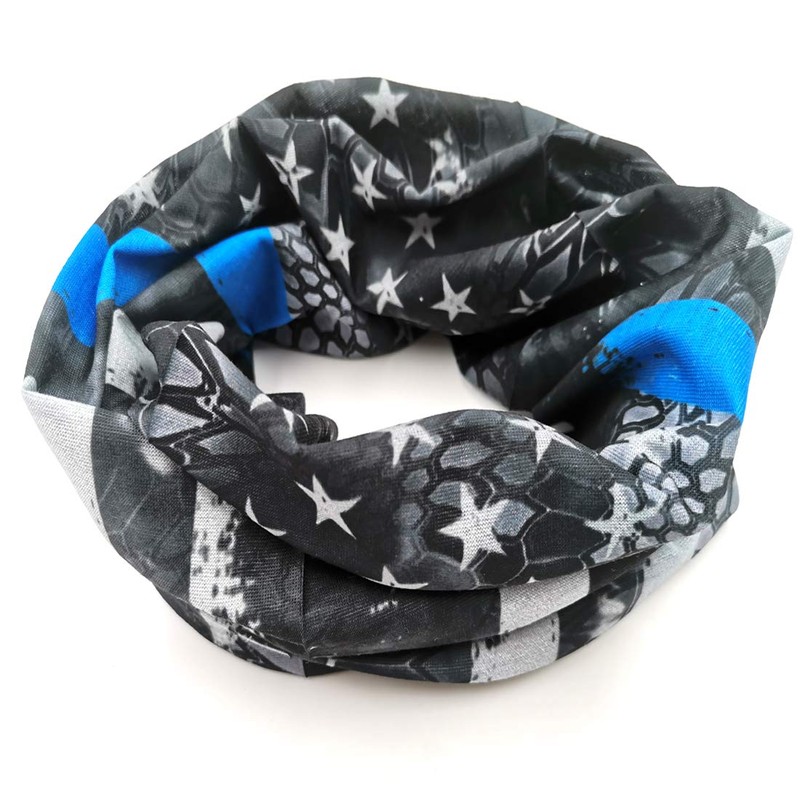 Bandana sin costuras para el cuello, protección UV para motocicleta,