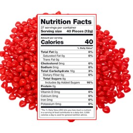 Red Hots – Original Chewy Runts, Baking Chips, Square Pops & Necco Wafers Variety, 2LB Bulk Bag by ZANOON