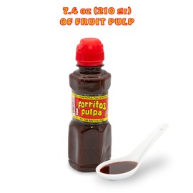 Zumba Pica Forritos Pulpa Chamoy Sauce 7.4 oz (210kg) - Candy Dip for Fruit - Paste - Chilito - Rim Paste Mexican Candy - Rim Dip