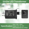 12V 12W 1.0A LED Transformer Replacement Class 2 Power Supply