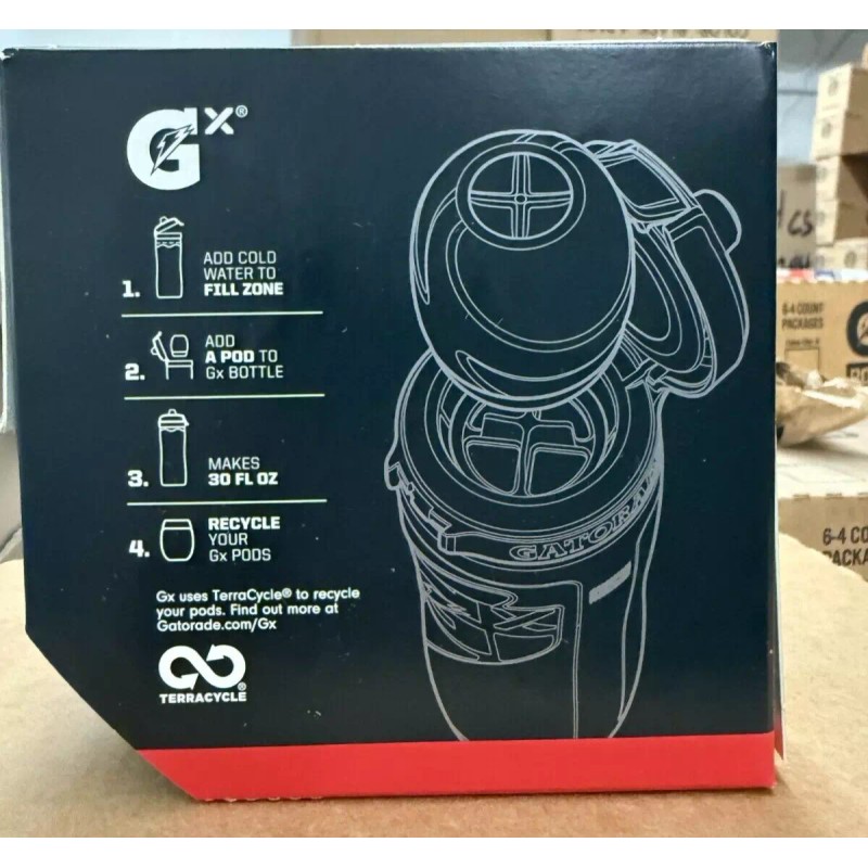 Gatorade GX Fruit Punch Pods 12 Pack (48 total units)