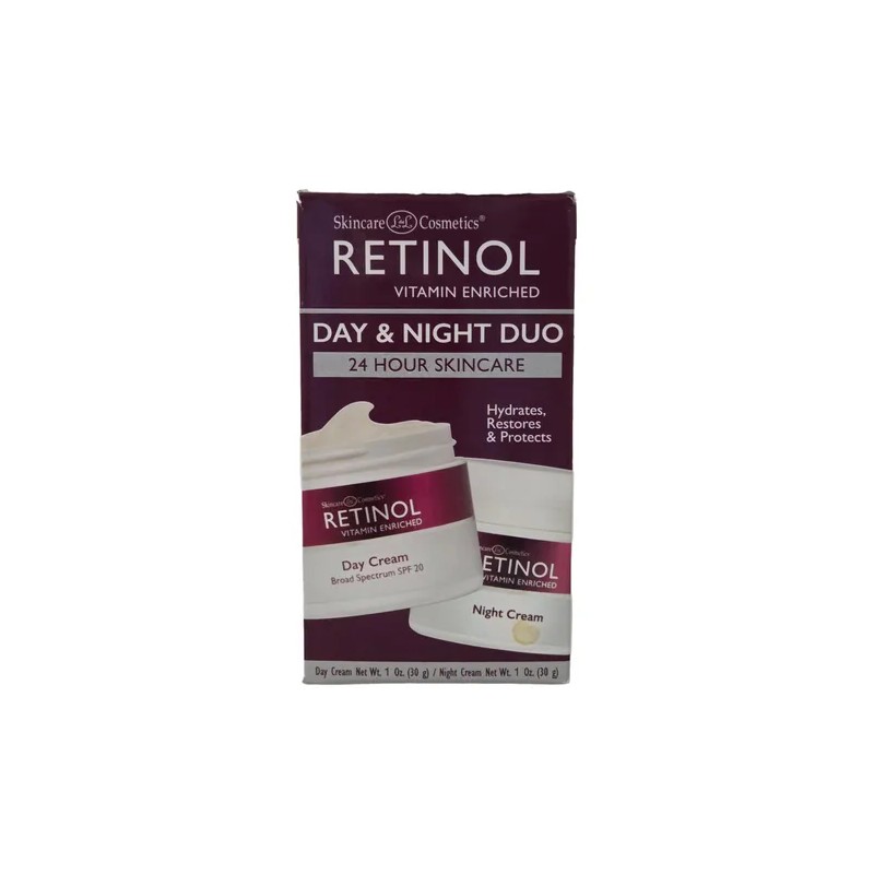Retinol Day&night Duo 24h Skincare Antiarrugas Spf 20 2x30g