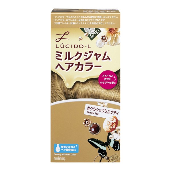LUCIDO-L Milk Jam Hair Color, Classic Tea