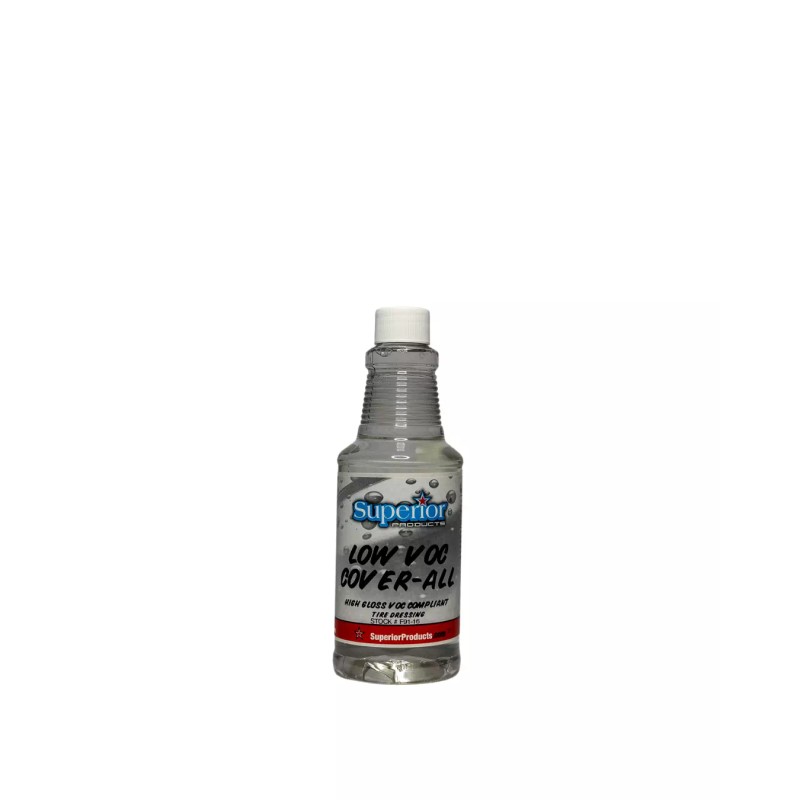 Superior Cover All Automotive Tire Shine Spray Professional LOW VOC