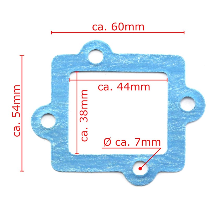 Area1 Ersatz Membranblock für 50ccm 2-Takt. Kompatibel mit Spint Zero