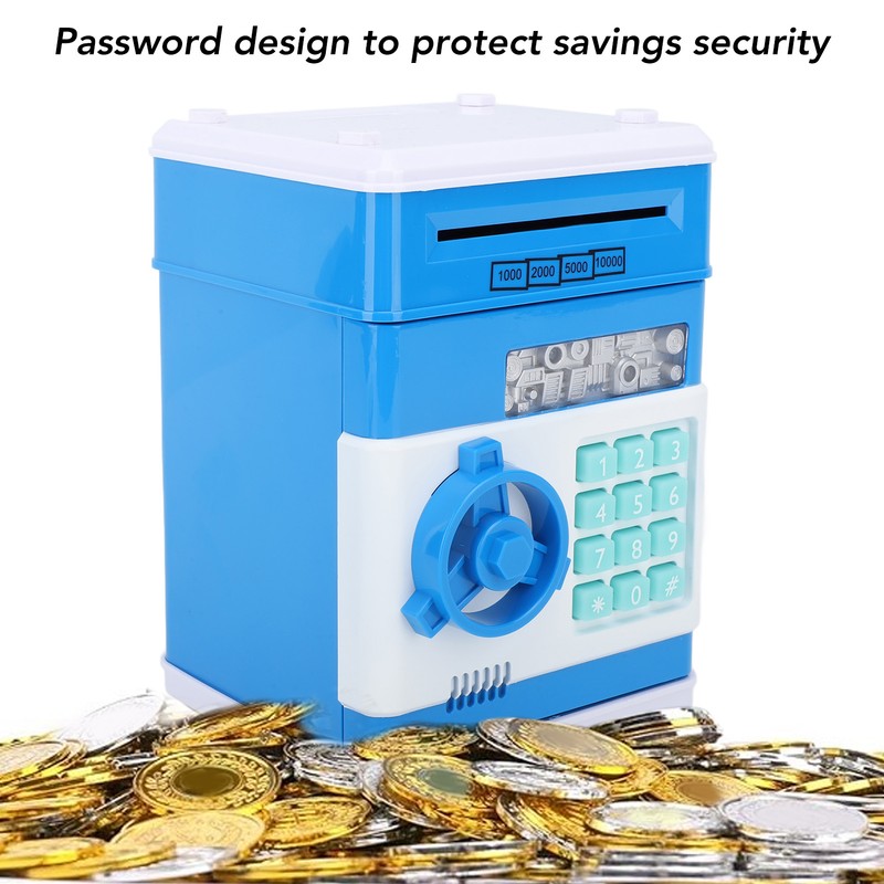 Innovative Money Bank ATM Piggy Bank with Cute Music Coin