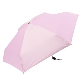 Nifty Colors 55 5200PK Folding Umbrella, Peach Drop Blackout 5 Tiers Flat Carbon Lightweight Mini Umbrella