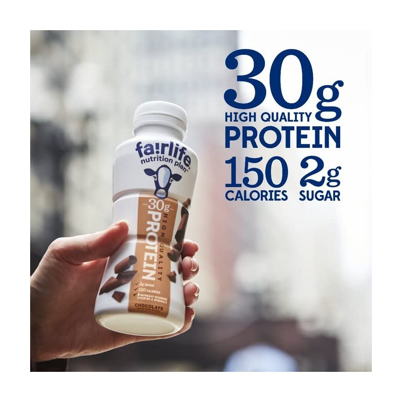 Nutrition High Protein Shake - Chocolate & Vanilla Variety -
