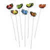 Alipis Butterfly Stakes Colourful Garden Butterflies On Sticks 3D Double