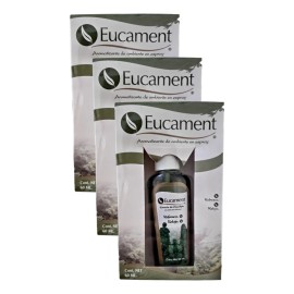 3 Esencia Extracto Eucalipto Eucament Original 100% Natural
