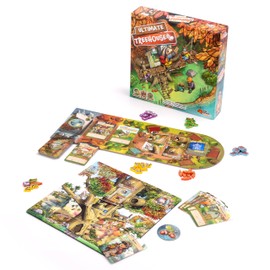 Ultimate Treehouse | Entry Level Resource Management Tile Game | Strategy Board Games for 8+ Year Olds | Family Games for 2 to 4 Players