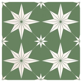 SUNPEEL Peel and Stick Floor Tile, Waterproof Vinyl Flooring for Bathroom Kitchen Bedrooms Living Room Wall RV (10, Green, 11.8" x 11.8")