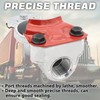 GREPSPUD 2 Pair Glad Hands Kit with 12pcs Rubber Seals,