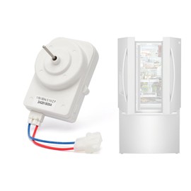 242018301 242018304 Refrigerator Condenser Fan Motor,Fit for Frigidaire Kenmore Refrigerator,Replace 297279502 AP6891872 PS12728810 FFHS2622MBA,Replace Refrigerator Condenser Fan Motor