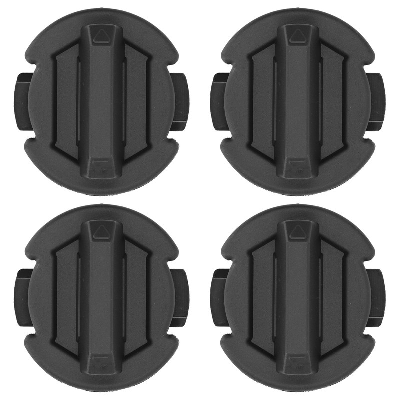 4PCs Black Floor Drain Plug Twist Good Sealing Replacement for