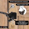 Self Locking Gate Latch, Automatic Gravity Door Latch for Metal