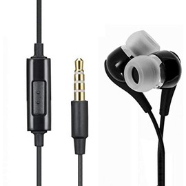 Wired Earphones Headphones Compatible with LG K92 5G Phone - Handsfree Mic 3.5mm Headset Earbuds Earpieces Microphone