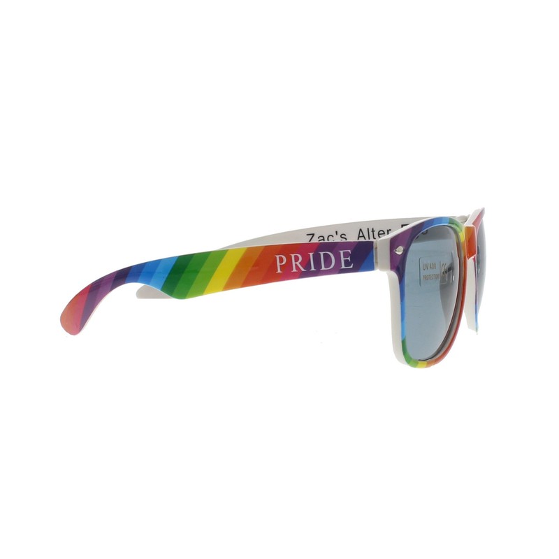 Zac's Alter Ego PRIDE Rainbow Framed UV400 Sunglasses