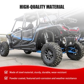 2" UTV Rear Receiver Hitch Plate Kit Compatible with 2014-2025 Polaris RZR XP 1000 XP 4 1000 XP4 1000 Coated with Rust-Resistant Powder