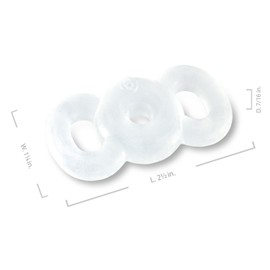 PosTVac Mach Ring, A148, Size 6, Medium Inside Diameter 8.6mm (.340 inches)