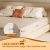 Jzla pro Bed Sheet Holder,6pcs Lock Sheet Holders Corner Fitted
