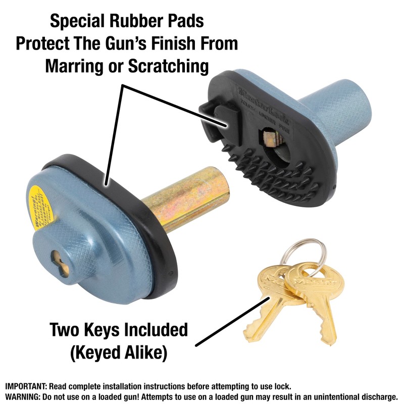 Master Lock Black Gun Trigger Lock, Set Your Own Combination