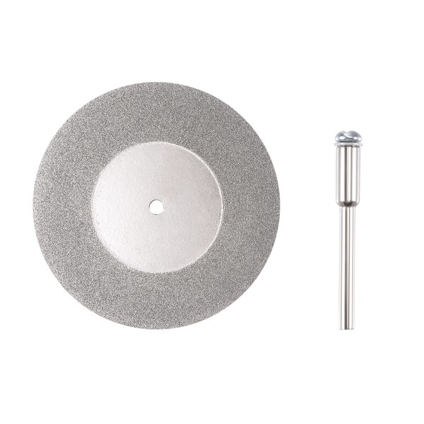sourcing map 50mm Diamond Coated Cutting Wheels with 3mm Mandrels