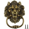 MOLIGOU Lion Head Door Knocker, 6 Inch Decorative Front Door