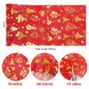 Table Runner Christmas Red, Table Runner Christmas Roll with Gold