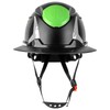 GREEN DEVIL Matrix Full Brim Hard Hat with Headlight Vented