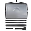 EZ SPARES Quiet Carpet Sweeper,Floor Sweeper with Pig-Bristles,Suitable for Carpet