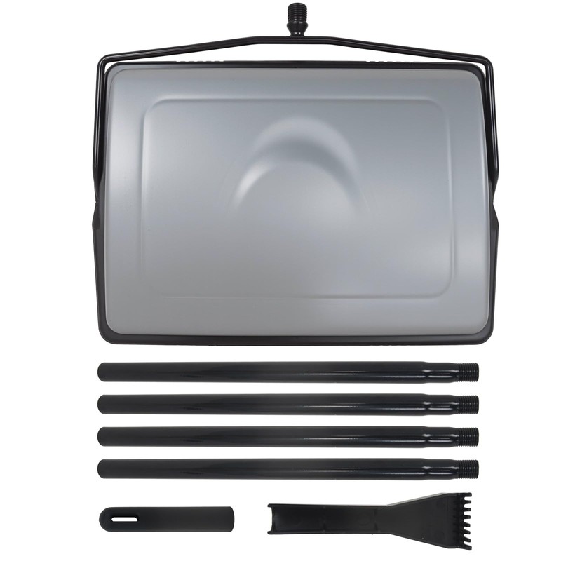 EZ SPARES Quiet Carpet Sweeper,Floor Sweeper with Pig-Bristles,Suitable for Carpet