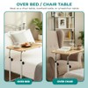 Divan Over Bed Table – Adjustable Height Tilting Overbed Table