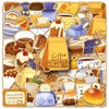 50PSC Coffee Waterproof Stickers for Kids Teens Adults Boys Girls,Coffee