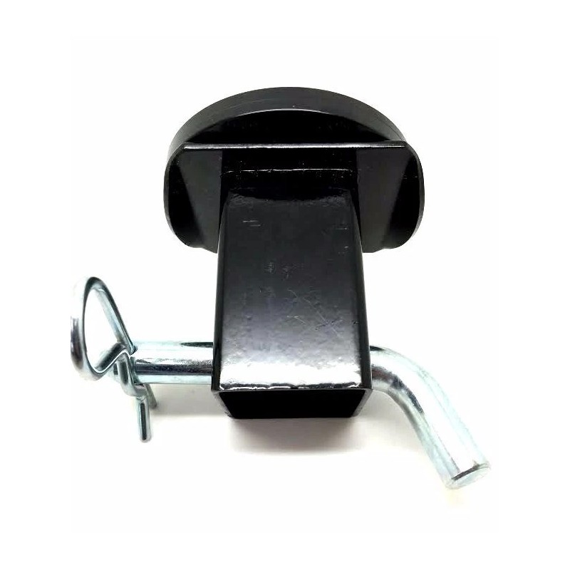 HMC Billet Punisher Skull Trailer Hitch Cover, 4" Round