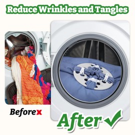 2 Pcs Bed Sheets Detangler，Reduces Blankets Laundry Tangle No Wads Wrinkles Holders for Corners Washer and Dryer Tangles Free Save Drying Time Reusable Wash Helper Bedsheets Gadgets Accessories