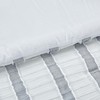 Modern Threads 5-Piece Jacquard Comforter Set, Bianca King in White