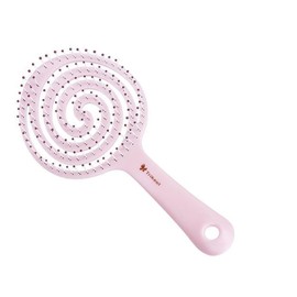 Hairbrush, curved ventilated combing and massaging hairbrush, suitable for women, men, children, wet or dry hair, quick blow dry, styling design, long hair, short hair, wavy hairstyle, no tangles