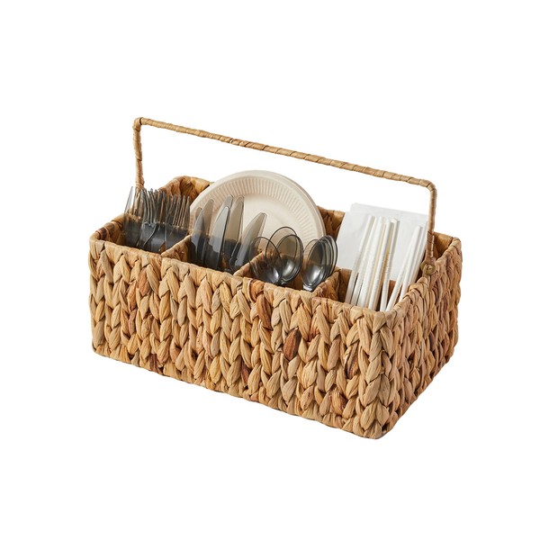 Berdeng Berdeng Utensil Caddy, Utensil Basket for Table,Napkin and Utensil